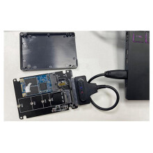 M.2 Solid-State-SSD zu Sata3 Ngff Msata zu Serieller Adapterkarte Dual-Use 2-In-1 mit Schalter