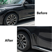 Car Side  Cover for  X5 G05 M Sport X5M F95 2019-2022 Side Air Intake Vent Cover Trim Accessories Black