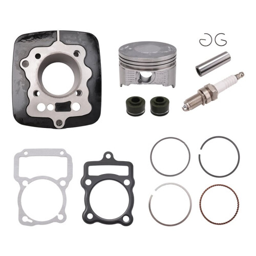 65.5mm Motorcycle Engine Cylinder Piston Kit for Italika Ft125 Ft150 Rt180