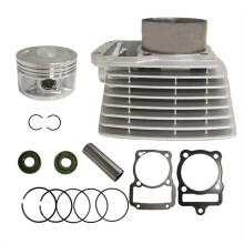 72.5mm Motorcycle Engine Cylinder Piston Gasket Kit for CG250 Upgrade to CG350 350cc