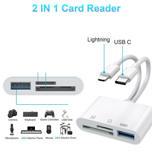 USB 3.0 for  Interface Type C  TF Card Reader Adapter for     Android Cameras Other
