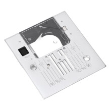 Steel Needle Plate for Passport 2.0/3.0 Sewing Machines, 8.5cm