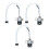 3Pcs for  A1  Hotend Mounting Heating Assembly Essential Accessories for  A1 & A1  3D Printers 1
