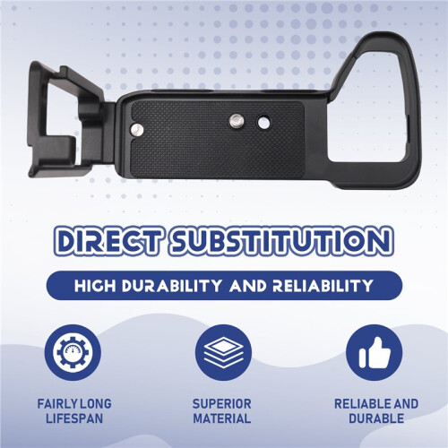 Quick Release Plate Base Grips Handle, Hand Grip Handle Quick Release L Plate Holder for  A7r4 A7m4 A7S3 A1 Camera B 1