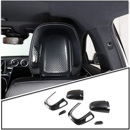Front  Headrest Panel Cover for   C Class W206 2022-2024 Interior Accessories 2
