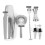 Cocktail Shaker Set with Cocktail Recipe, Bartending Kit Bar Tools Accessories Pourer Muddler Jigger 2