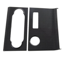 For Veloz 2022-2024 Carbon Fiber Car Center Console AC Cover Panel Trim Interior Accessories