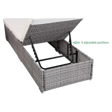 Outdoor Recliner Multi-Position Adjuster Five-Tooth Buckle Connector Plastic Strip Five-Speed Adjustment Piece