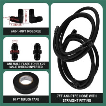 Kit de Conduite de Tuyaux de Refroidisseur de Transmission Automatique AN6 -6AN pour 4L60E 4L65E TH350 TH400
