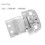 2Pcs Rear Door Hinge for   Ducato  Boxer  Jumper 2006- Door Hinge Conversion Kits,B 9