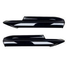Spoiler de Répartiteur de Diffuseur D'Angle de Lèvre de Pare-Chocs Avant pour Série 3 E90 E91 M-Tech 320I 330I 2005-2008,B