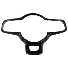 Forged Pattern Steering Wheel Decorative Frame Rline Button Frame for 7 MK7 B8 MK2