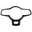 Forged Pattern Steering Wheel Decorative Frame Rline Button Frame for   7 MK7  B8  MK2 1