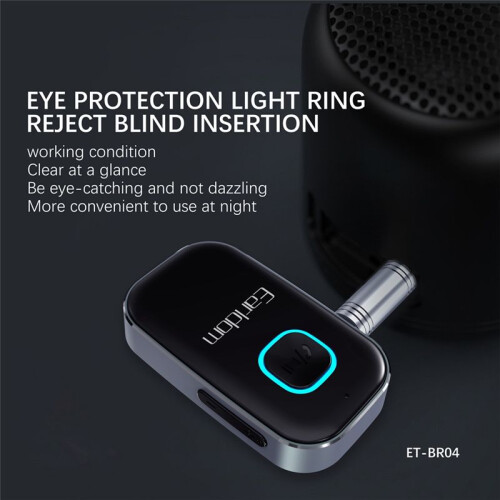 Earldom AUX Car  Receiver 5.0  Converter Portable Adapter 3.5mm Audio Converter Transmitter 2