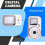 Digital Camera 16x  Dual Screen 72MP HD Camera with MP3 Player Function Auto Focus Camera for Kids Silver 8