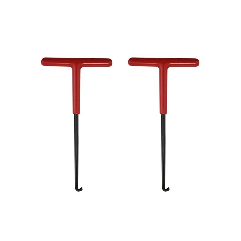 2 Pcs Exhaust Pipe Spring Disassembly Puller Motorcycle Modified T-Type Exhaust Pipe Hook Steel Hook Motorcycle Tool 6034129025709