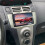 Mascherina per Autoradio 2 Din per  Yaris Vitz Platz 2005-2011 Dash Kit MP5 Stereo DVD Adapter Panel Frame 3