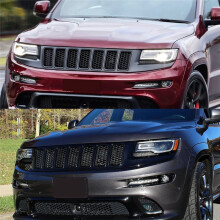Kit de Malha Decorativa de Inserção de Grade Dianteira Do Carro para Grand Cherokee 2014-2016 Tela de Insetos 68143074AD
