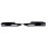 Front Bumper Lip Angle Diffuser Splitter Spoiler for  3 Series E90 E91 M-Tech 320I 330I 2005-2008,B 1