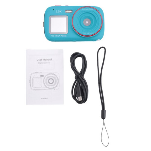 Digital Camera 16x  Dual Screen 72MP HD Camera with MP3 Player Function Auto Focus Camera for Kids 1