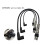03F905409C 4Pcs Ignition Cable Kit Pressure Wire for  A1 A3  Caddy  VI      1.2Tsi 5
