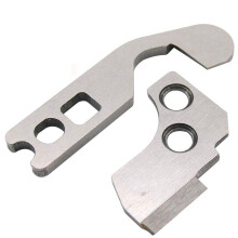 1 Jeu de Lames Supérieures et Inférieures pour Machines à Coudre Overlock 788013009 et 788011007 pour E-Lna 664 W6 (454D N444)