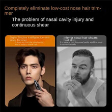 Electric Nose Hair Trimmer for Men and Women Available with Low Noise Rechargeable Electric Nose Hair Clipper