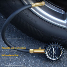 Manomètre de Pneu, Manomètre de Pneu de Voiture, Manomètre de Pneu pour Pneus de Vélo de Camion de Voiture