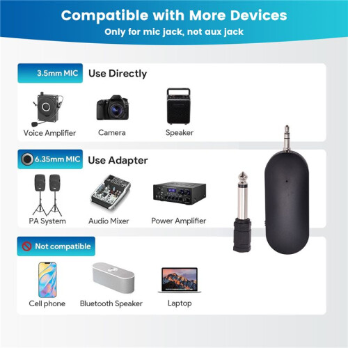 Handheld 2.4G Wireless Microphone -Mounted Microphone Volume Amplifier Teaching Loudspeaker for Voice Teaching 2