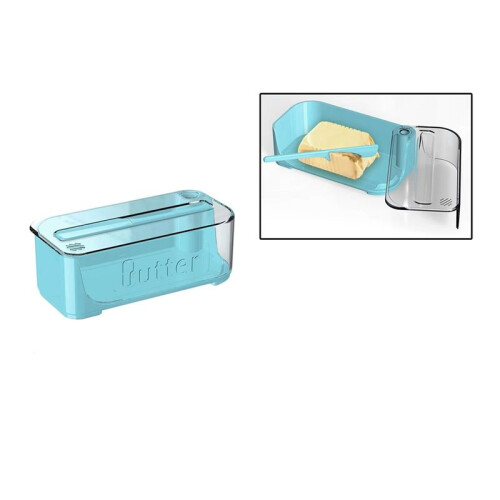 Butter Dish Storage Box with Cutter Food Storage Container with Lid Easy Cutting 2
