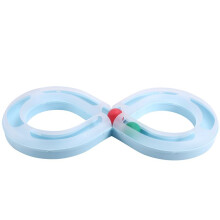 Household Cat Toy Turntable Cat Teasing Small Cat Tunnel Supplies Turntable Pet Turntable White