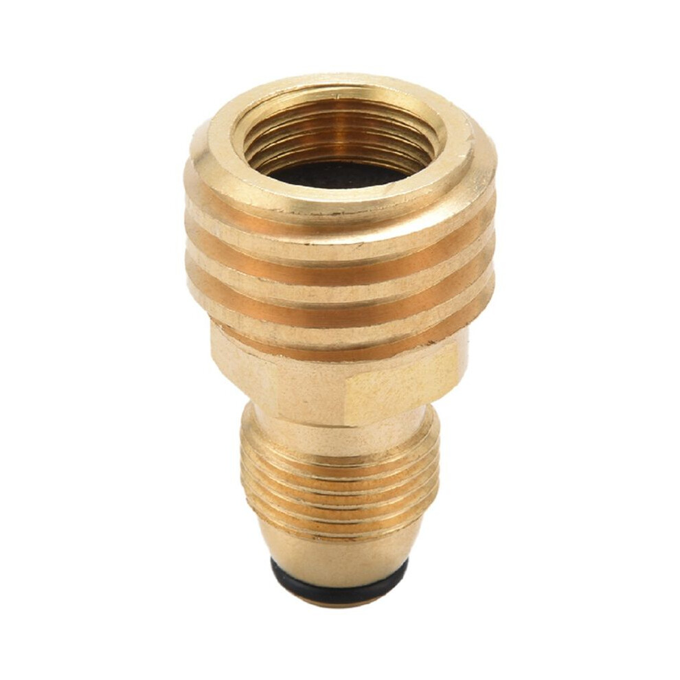 Propane Gas Adapter Converts Pol Lp Tank Service Valve To Qcc1/Type1- Old To New 4712105149602