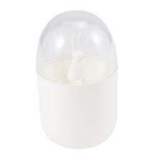 Porta cotton fioc, piccolo Q-tips Stuzzicadenti Storage Organizer (coniglio)