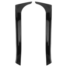 Aile LatéRale ArrièRe Noir Brillant Autocollants de Spoiler Garniture pour 6 MK6 2008-2013 Pas pour 6 / R