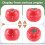 1-60min 360 Degree Fashion Cute Indoor Kitchen Practical Tomato Mechanical Countdown Timer 7