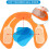 30Pcs Hip Trainer Gel Pads ABS Gel Pad Replacement for EMS Buttock Trainer ABS Replacement Gel Sheet 3