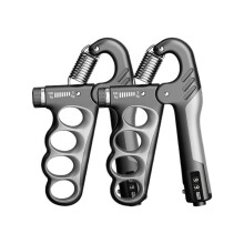 2 Pack Hand Grip Strengthener for Muscle Building and Injury Recovery 11-220 Lbs Hand Squeezer Adjustable Resistance C