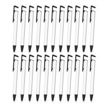 22 Pcs Sublimation Pens Blanks Bulk with Shrink Wrap Sleeves and Mobile Phone Stand Aluminum Sublimation Blanks
