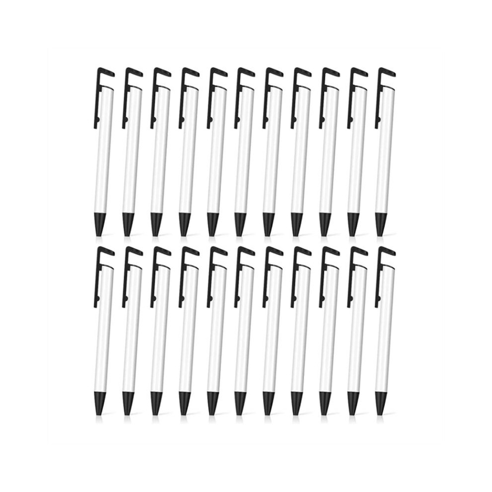 22 Pcs Sublimation Pens Blanks Bulk With Shrink Wrap Sleeves And Mobile Phone Stand Aluminum Sublimation Blanks 4711949324756