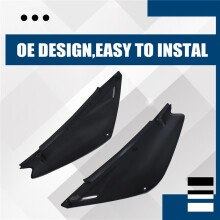 for  GXT200 DR200 Jinan Qingqi Tibetan Mastiff Qm200Gy-B a Spillplate Black Three Generations Side Plate Fairing