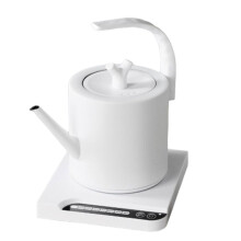 1.0 L Gooseneck Electric Kettle 6Temperature Settings 1000W Boiling Kettle for Coffee/Tea/Oatmeal, Free B EU Plug