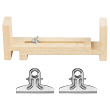 Wooden Bracelet Clamp, Wooden Clamp Bracelet Maker, Bracelet Weaving Tool Kit, DIY Hand-Woven Bracelet Clamp