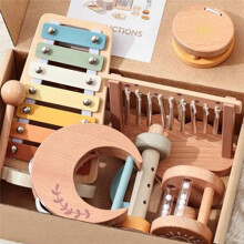 Children'S Musical Toys Early Education Hearing Exercise Children'S Musical Instrument Toys Moon Bells