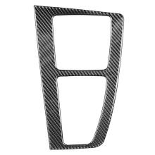 Fibra de Carbono Real para Q5L SQ5 2018-2024 LHD Consola Central Cubierta del Panel de Cambio de Marchas Etiqueta Engomada del Ajuste Interior