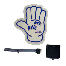 Car Electric LED Car Sticker ByeBye Safety Signs Trim Sticker Light Windshield Sticker Car Window Trim