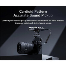 Comica VM10 PRO Camera Shotgun Microphone with Shock Mount, for , Android and DSLR
