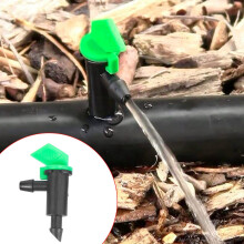 90Pcs Drip Emitter,Garden Flag Irrigation Drippers in 3 Sizes,1 GPH, 2 GPH, 4 GPH Per Hour for Trees and Shrubs Watering