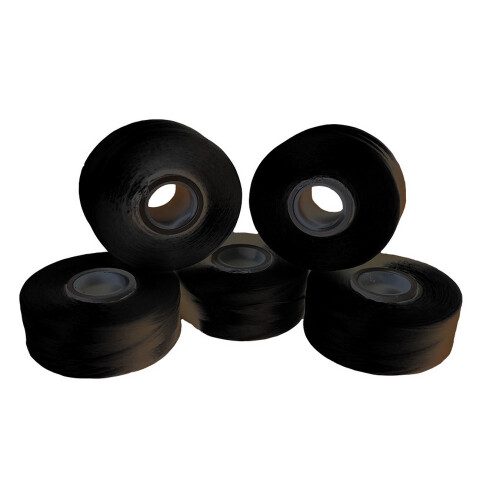 (One Size, Black) Madeira Pre-Wound Bobbins (Pack of 5)