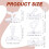 5 Blank Handle Cutting Templates Kitchen Cutting Board Template Cutting Tool Anti-Plate Handle Template 8