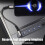 For  Model 3/Y 2021-2023 Central Control Intelligent Button Console Docking Station Dual Usb Shunt Hub 3